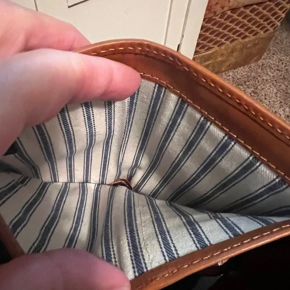 Dooney & Bourke Brown Leather Wallet - Picture 4 of 6